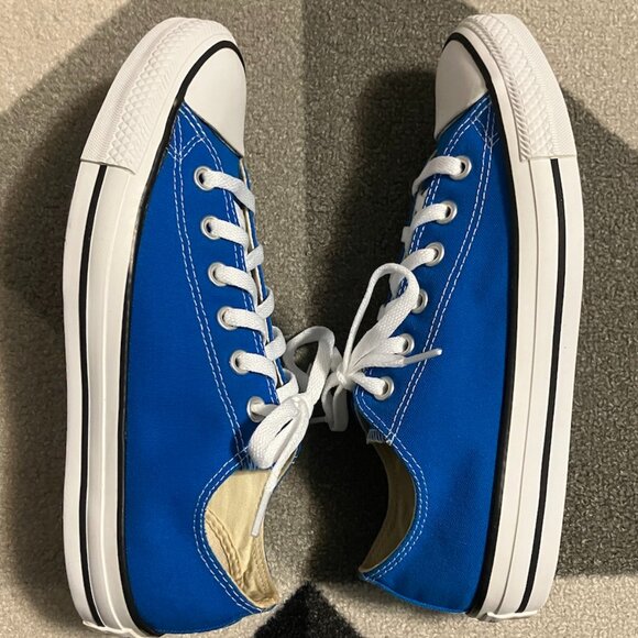 Converse All Star Chuck Taylor Electric Blue Sneakers Size: Men's 7/Women's 9 - Picture 7 of 10